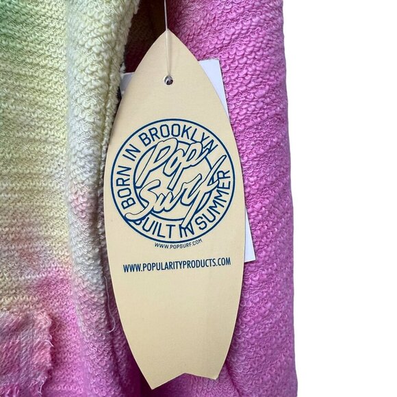 Pop Surf Hoodie Medium Point Pleasant NJ Tie Dye French Terry New Imperfect - Picture 5 of 9